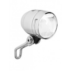 LED headlight b&m IQ-XS - 70 lux ezüst fényű