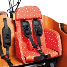 Child seat Babboe Luxus - Ruby Dots