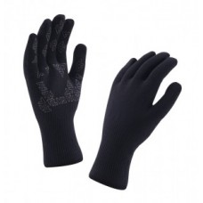 Gloves SealSkinz Ultra Grip Road - fekete méret S (7-8)