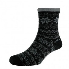 Socks Heat²  Deluxe Cabin - men black/grey size 41-47