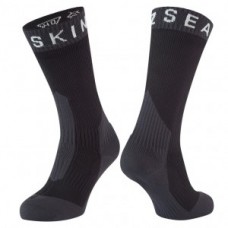 Socks SealSkinz Stanfield - black/grey/white size S