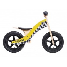Balance wheel Rebel Kidz Wood Air - Fa, 12 &quot;, Taxi sárga