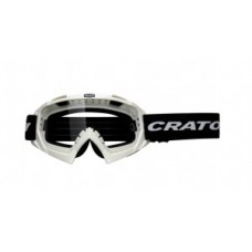 MTB glasses Cratoni C-Rage - white gloss transparent lenses
