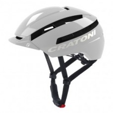 Helmet Cratoni C-Loom 2.0 (City) - size M/L (58-61cm) silver frost gloss