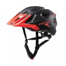 Helmet Cratoni AllRide (MTB) - size L/XL (57-62cm) black/red matt