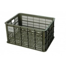Bicycle crate Basil Crate L - 34.5x49x27cm moss green 40l
