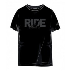 Haibike V-neck T-shirt "Uphill" - black size S