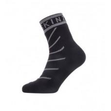 Socks SealSkinz Warm Weather ankle - size L (43-46) hydrostop black/grey