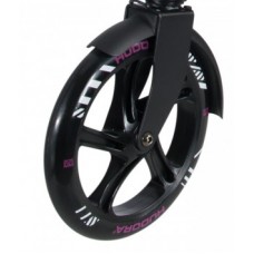 PU roll Hudora Big Wheel Bold per piece - 205 mm Ø fekete / lila f.Mod.14258