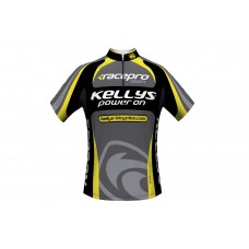 Mez KELLYS PRO Team rövid ujjú yellow - XL