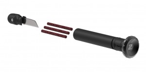 Repair set Tubeless Zefal Z Bar Plug - 2 grip inserts w. awl grater rubber