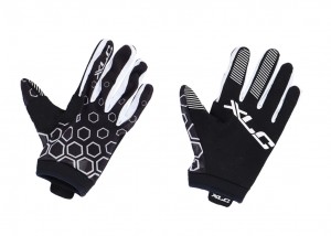 XLC full finger gloves MTB - black/white size XL