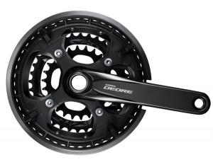 CWS Shimano T 6010 48/36/26 175mm - FC-T 6010 black with  KSS 2 pcs