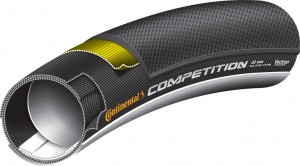 Tubed Tyre Conti Competition - 28 &quot;x25mm (27x1&quot;) fekete / fekete Bőr